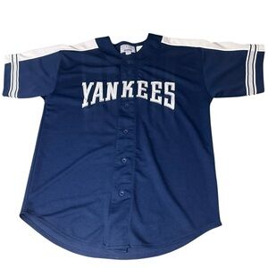 Vintage Starter Men New York‎ Yankees Tino Martinez Stitched Jersey Sz Large